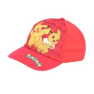 Pokemon Pikachu Jungen Kinder Basecap – Rot / 56