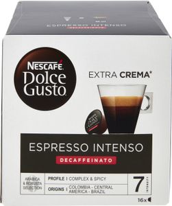 Nescafé Dolce Gusto Espresso Intenso Decaffeinato Kaffeekapsel 16 Stück(e)