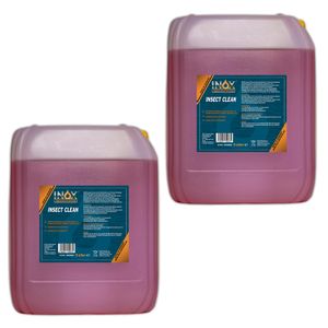 INOX® Insektenreiniger Insektenentferner Konzentrat, 2 x 5L - Reiniger für die Fahrzeugpflege