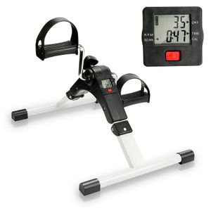 Jiubiaz Mini heimtrainer Cardio-Heimtrainer Fahrrad Bike Muskulatur Trainer Cycling LCD