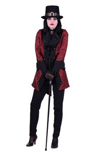 Jacke Dark Ages rot, Groesse:XL