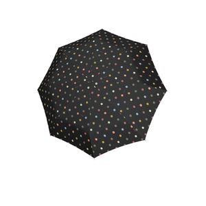 reisenthel Regenschirm Taschenschirm klein umbrella duomatic ergonomischer Griff und Schirmdach, Farbe:dots