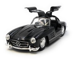 Onwomania Model samochodu Mercedes Benz 300 SL Oldtimer Black Car Mst. 1:34-39