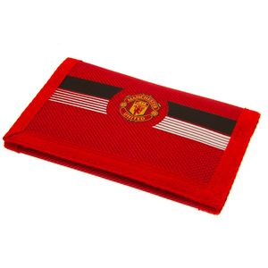 Manchester United FC - Nylonová peňaženka "Ultra" TA11033 (jedna veľkosť) (červená/čierna/biela)