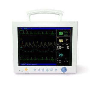 CMS7000 Tragbarer Patientenmonitor 12,1-Zoll-Multiparameter-Herzgerät für VitalfunktionenEKG NIBP SPO2 PR RESP TEMP