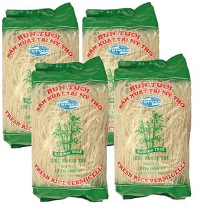 [ 4x 400g ] BAMBOO TREE Vietnam Reisnudeln / Bun Tuoi / Rice Noodle Vermicelli