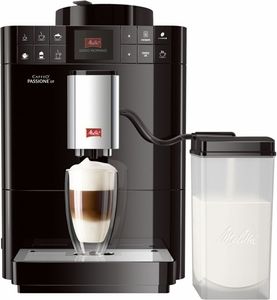 Melitta F53/1-102 Caffeo Passione OT vollautomatische Espressomaschine, Schwarz