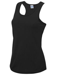 Just Cool Damen Cool Vest Tank Top JC015 jet black XL