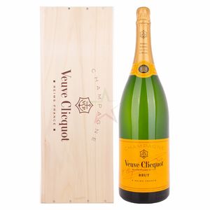 Veuve Clicquot Champagne Brut Yellow Label in Holzkiste 12 %  3,00 Liter