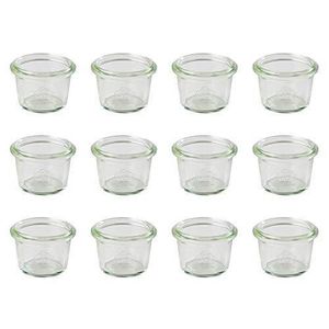 APS Gourmet-Gläser, 12er Set, Mini-Sturz-Form, 35 ml, Ø 5 cm, Höhe: 3,5 cm