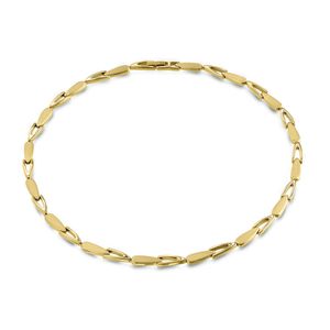Damen Collier aus Titan Goldplattiert von BOCCIA TITANIUM Modell 08039-03