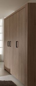 Vipack Kleiderschrank 3-trg. Aline Sonoma Eiche Nachbildung hell