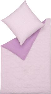 ESPRIT home Nano-Seersucker Bettwäsche-Garnitur Caja Größe 135x200 + 80x80 cm Farbe lila -077