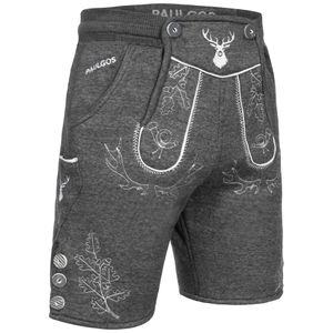 PAULGOS Herren Trachten Jogginghose - Design Trachten Lederhose - JOK5 - in 3 Farben erhältlich - Größe S - 5XL PAULGOS Herren Trachten Jogginghose - Design Trachten Lederhose - JOK5 - in 3 Farben erhältlich - Größe S - 5XL
