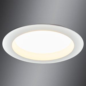Arcchio LED Einbaustrahler 'Arian' (Modern) in Weiß u.a. für Badezimmer (1 flammig,, inkl. Leuchtmittel) - Einbauleuchte, Deckenleuchte, Wandleuchte, Badezimmerleuchte