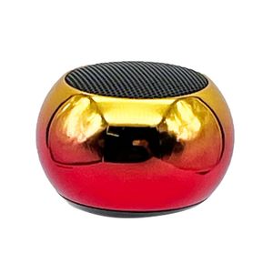 M3 Wireless Lautsprecher High Fidelity Surround Sound Effect Tragbare Bluetooth-kompatible 5.0 Mini Multifunktional Soundbox für Innenräume-Rot a