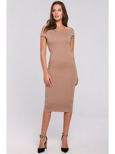 Makover Midikleid für Frauen Lisavere K001 beige L