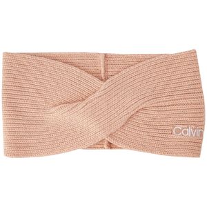 Calvin Klein Dámská pletená čelenka Essentials OneSize Pink