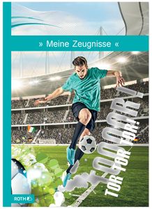 ROTH Zeugnismappen "Fußballstar" mit Design und Effekt DIN A4