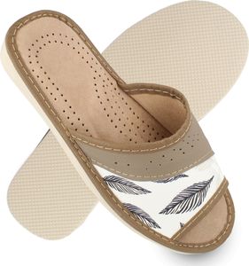 filsko® Karvia - Hausschuhe Damen offen 36 bis 41 EU Slipper Sommer Schlappen