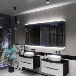 Koupelnové Zrcadlo LED - Modena - 180 cm, 80 cm