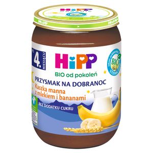 Hipp Bio mliečna a banánová kaša po 4 mesiacoch 190 G