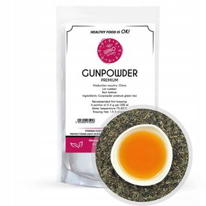 GUNPOWDER Premium Grüner Tee - 1kg Blatt-Tee-Pulver fest