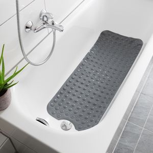 Navaris Badewannenmatte Badewanneneinlage Antirutschmatte Duschmatte - 100x41cm Rutschmatte für die Wanne - rutschfeste Badematte mit 191 Saugnäpfen Navaris Badewannenmatte Badewanneneinlage Antirutschmatte Duschmatte - 100x41cm Rutschmatte für die Wanne - rutschfeste Badematte mit 191 Saugnäpfen