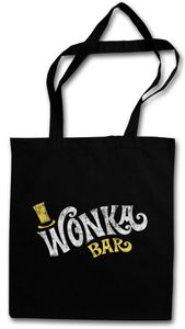 Wonka Bar Girlie Einkaufstasche Stofftasche Jutebeutel Tragetasche
