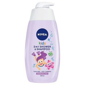 NIVEA Kids Body Wash 2in1 Gel mit Fruchtgummi-Duft 500ml