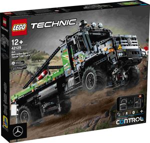 LEGO 42129 Technic 4x4 Mercedes-Benz Zetros Offroad-Truck, Ferngesteuertes Auto