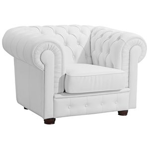 Max Winzer Bridgeport Sessel - Farbe: weiß - Maße: 110 cm x 98 cm x 76 cm; 2883-1100-9210050-F07