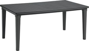 ALLIBERT Futura loftový stôl 165x95 cm, grafit 197535