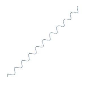Spiralverbinder für Gabionen 80 cm Spirale Spiralen Metall Gabione verzinkt 4 mm