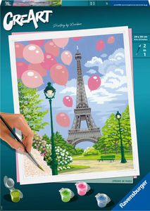 Ravensburger Malování podle čísel 28992 - Jaro v Paříži - od 12 let