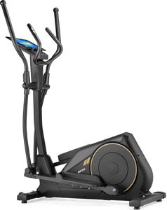 Gymtek® Magnetischer Crosstrainer für Zuhause, Elliptical Trainer, Ellipsentrainer - 12 Programme, 11 kg Schwungmasse, 16 Widerstandsstufen - Klappbar