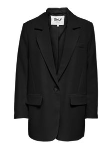ONLY Pánske polyesterové kabáty Black GR60944 - Veľkosť: 34