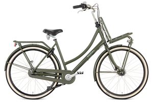 Popal Daily Dutch Prestige N7 - Hollandrad - Citybike - Damen - 53 centimeter - Armeegrün