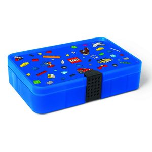 LEGO® Iconic Aufbewahrungsbox mit Fächern - blau