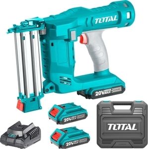 Kabelloser Nagler Total TCBNLI2001 Kabelloser Nagler, 2000mAh (2x), industriell Kabelloser Nagler Total TCBNLI2001 Kabelloser Nagler, 2000mAh (2x), industriell