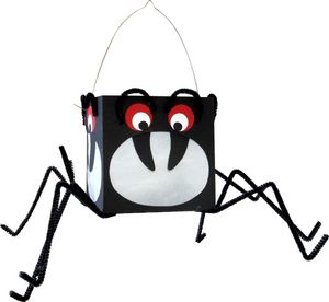 Laternen Bastelset Spinne von Prell, 4 Stück