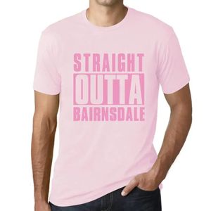 Herren Grafik T-Shirt Direkt aus Bairnsdale – Straight Outta Bairnsdale – Öko-Verantwortlich Vintage Jahrgang Kurzarm Lustige Druck Geburtstag