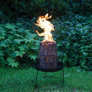 Charmante Feuerschale, Schwedenfeuer OBERON im Landhausstil