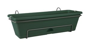 Balkonkasten elho Green Basics Kunststoff 50 x 18 x 16,5 cm laubgrün