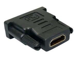 Sandberg DVI-M - HDMI-F - Kabeladapter, Farbe Schwarz