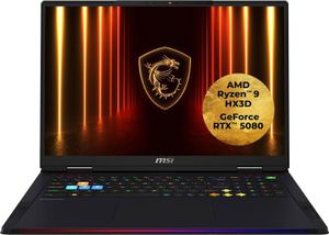 Herní notebook MSI Raider A18 HX A9WIG-080, barva: černá