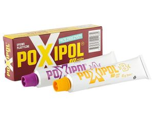 POXIPOL - transparenter Zweikomponentenkleber, 82 g / 70 ml