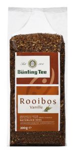 Bünting Rooibos Vanilletee aromatisiert mit Vanileegeschmack 200g