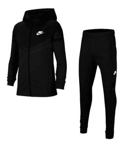 Nike Sportswear Trainingsanzug Big Kids' Tracksuit  BLACK/BLACK/BLACK/WHITE M