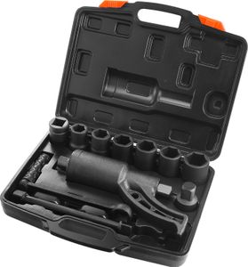VEVOR Drehmomentvervielfältiger 4800 Nm, Drehmoment Verstärker 1:58, Drehmomentverstärker 25,4 x 25,4 mm, Drehmomentverstärker Radschlüssel Set 21# Quadratisch 24/27/30/32/33/38 mm Kraftschrauber